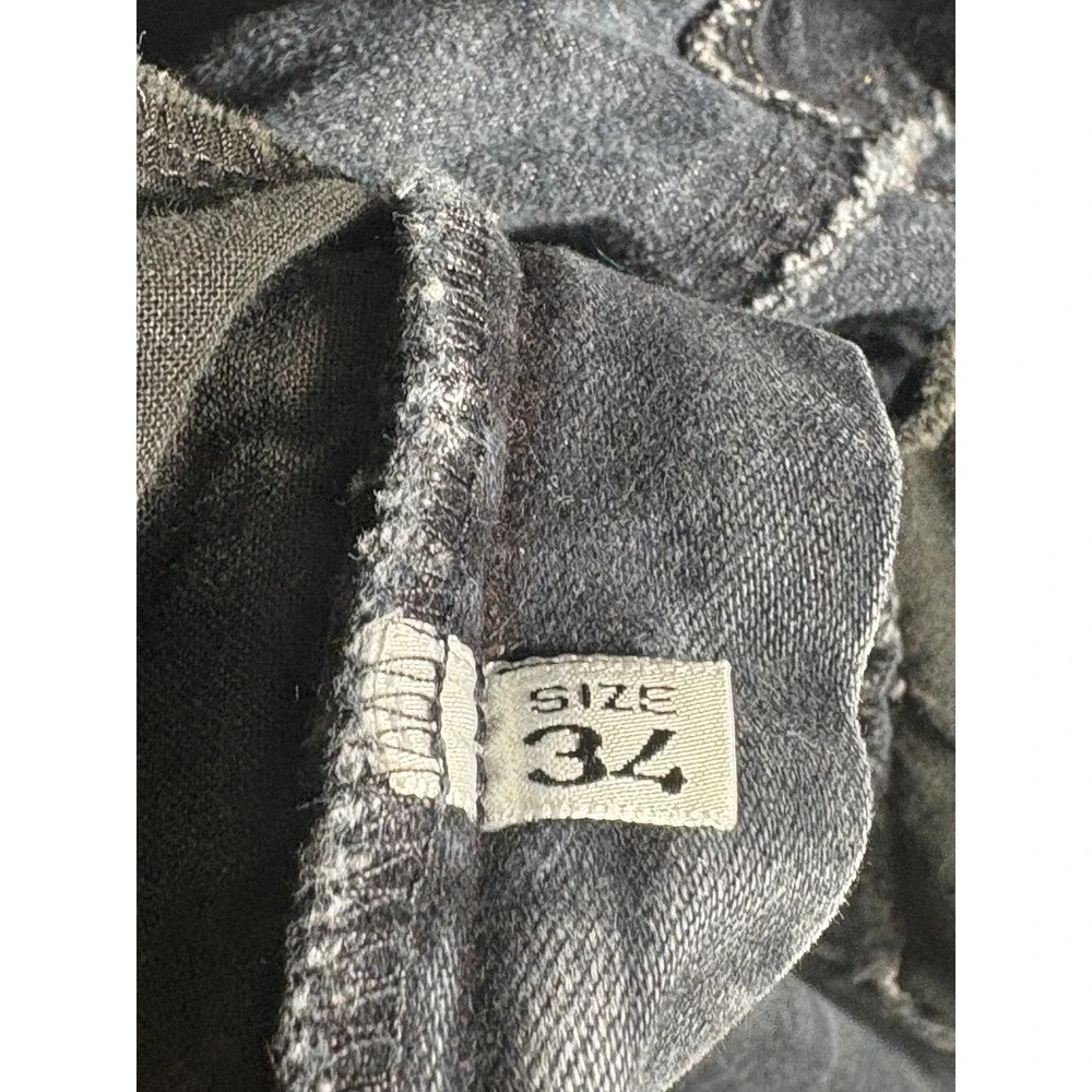 Armani Jeans Mens Size 34 Dark Wash Straight Leg Denim Made in Italy T5J05BK-12